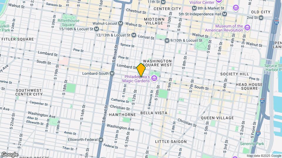 1136 South St Map and Location Details
