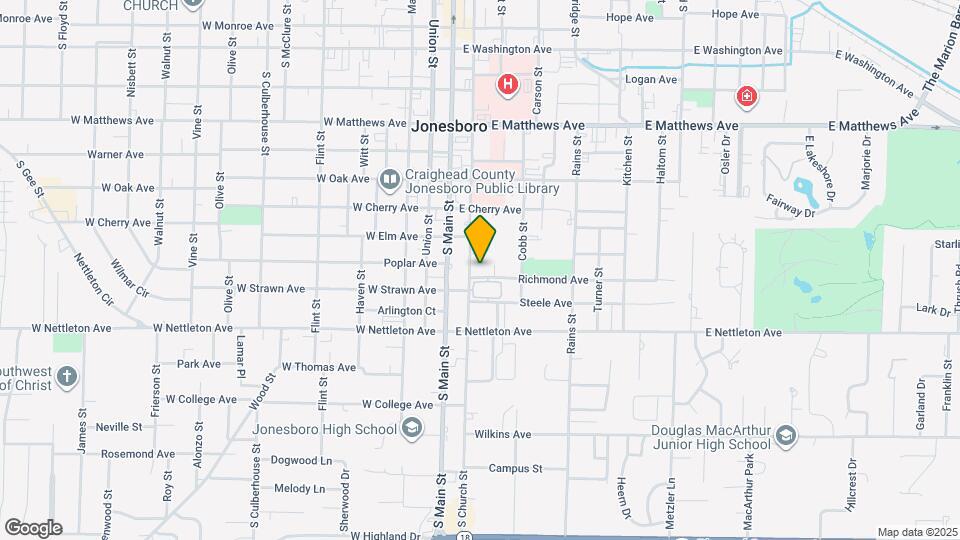 202 Richmond Ave Map and Location Details