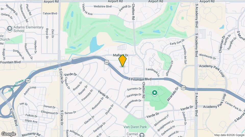 1050 Mazatlan Cir Map and Location Details