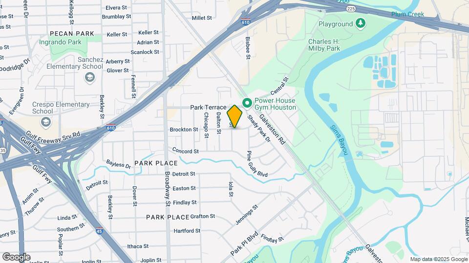 8402 Brockton St Map and Location Details
