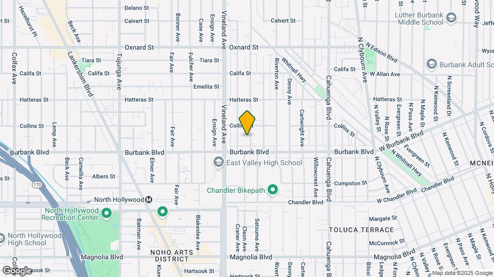 5631 Cleon Ave Map and Location Details