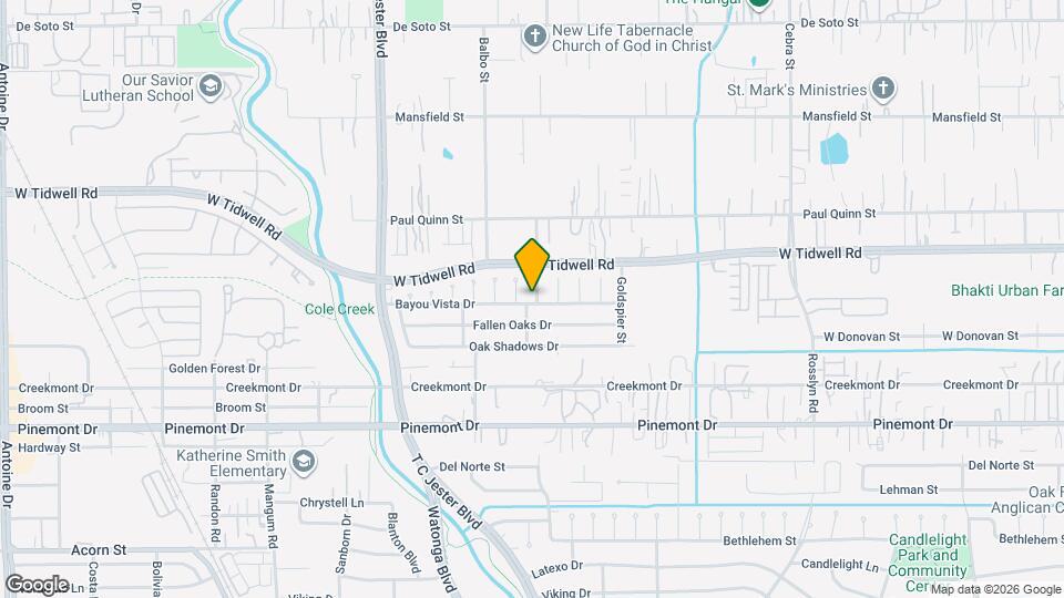 5503 Bertellis Ln Mapa y Detalles de la Ubicación