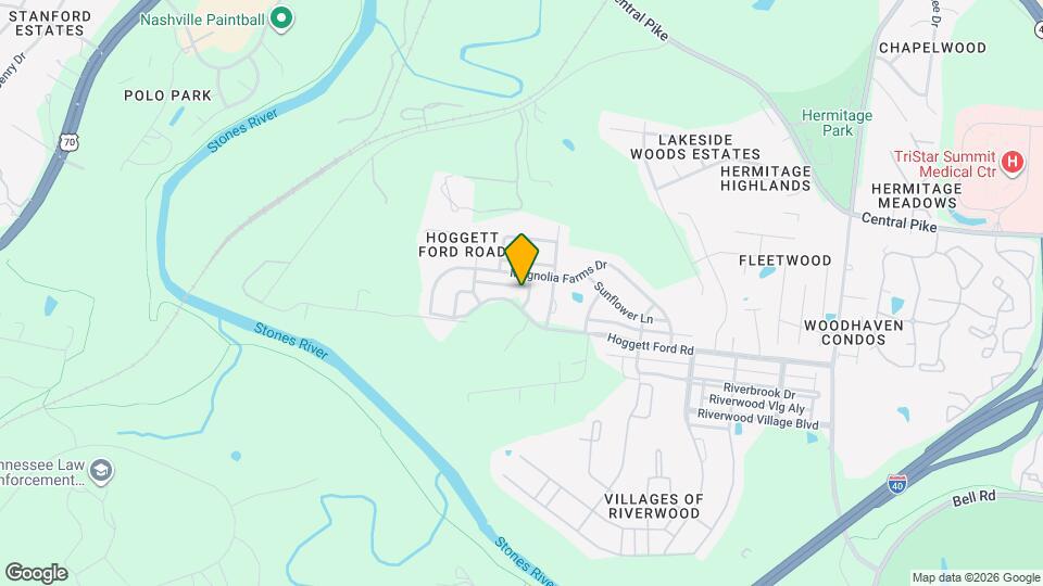 3629 Hoggett Ford Rd Map and Location Details