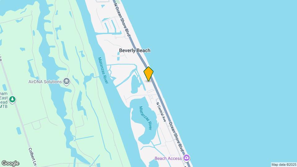 2450 N Ocean Shore Blvd Map and Location Details