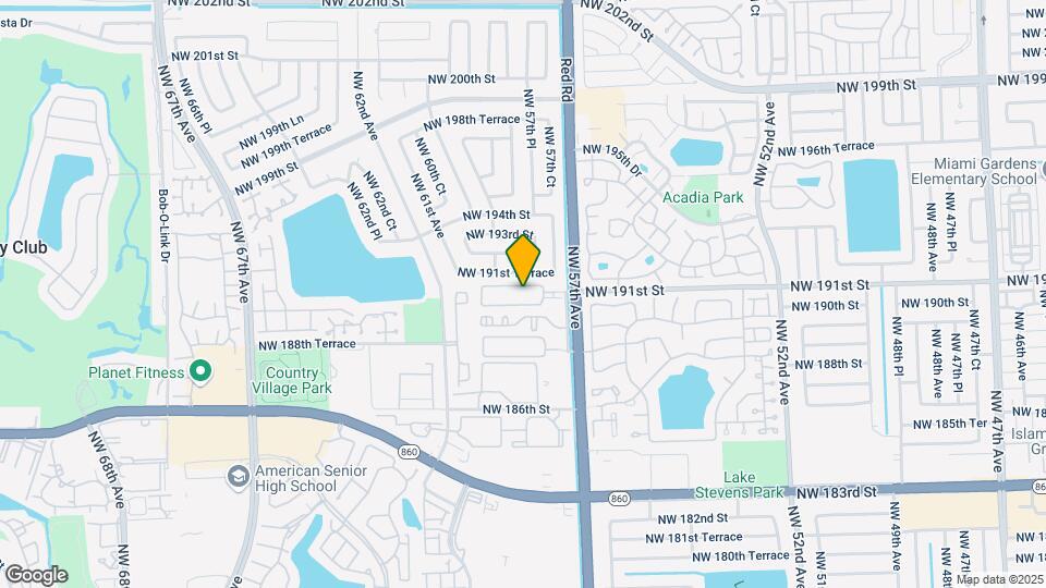 18830 NW 57th Ave Map and Location Details