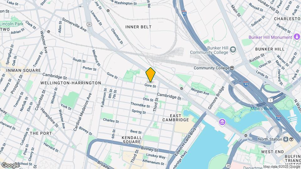 69 Gore St, Unit 2 Map and Location Details