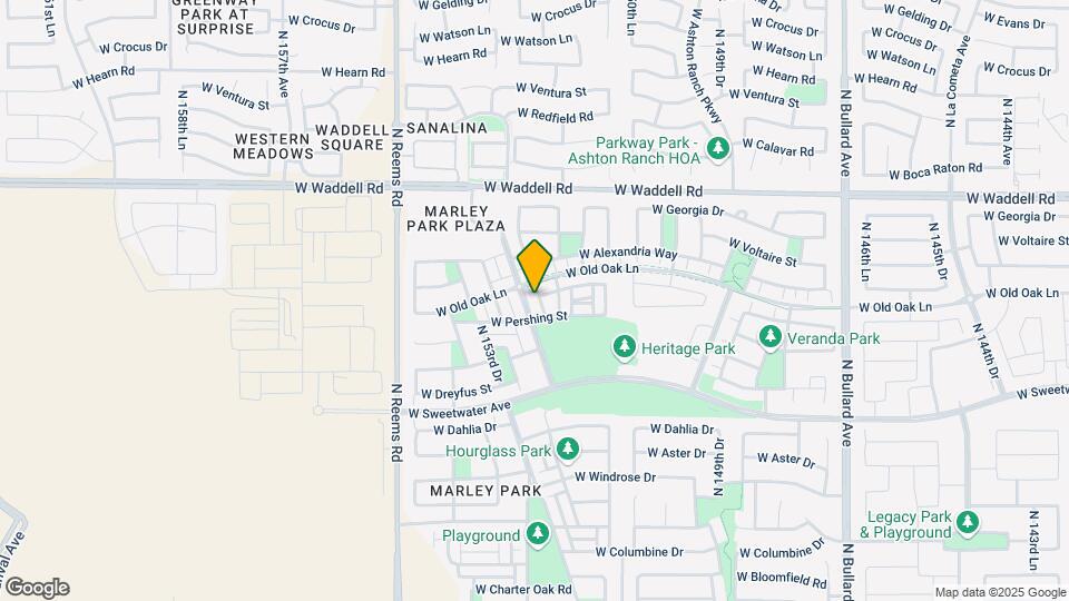 13349 N Founders Park Blvd Map and Location Details