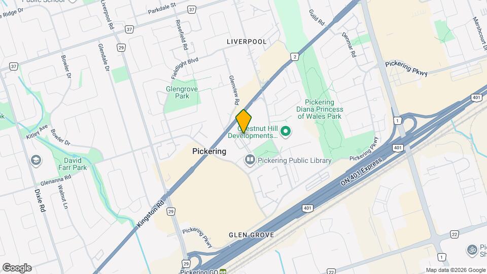 1400 The Esplanade N Map and Location Details