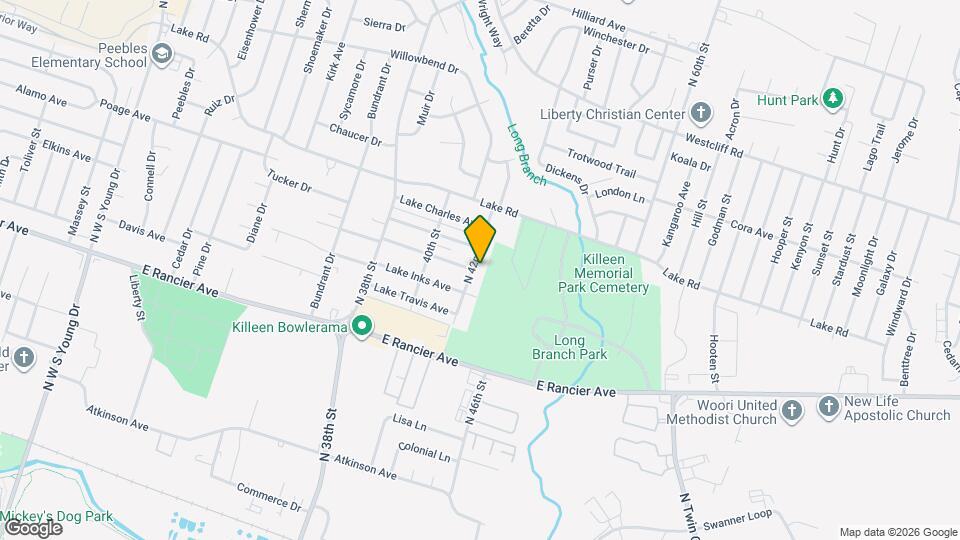 1306 N 42nd St Map and Location Details