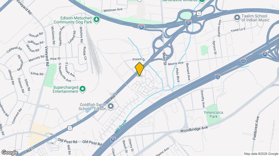 201 Edison Glen Terrace Map and Location Details