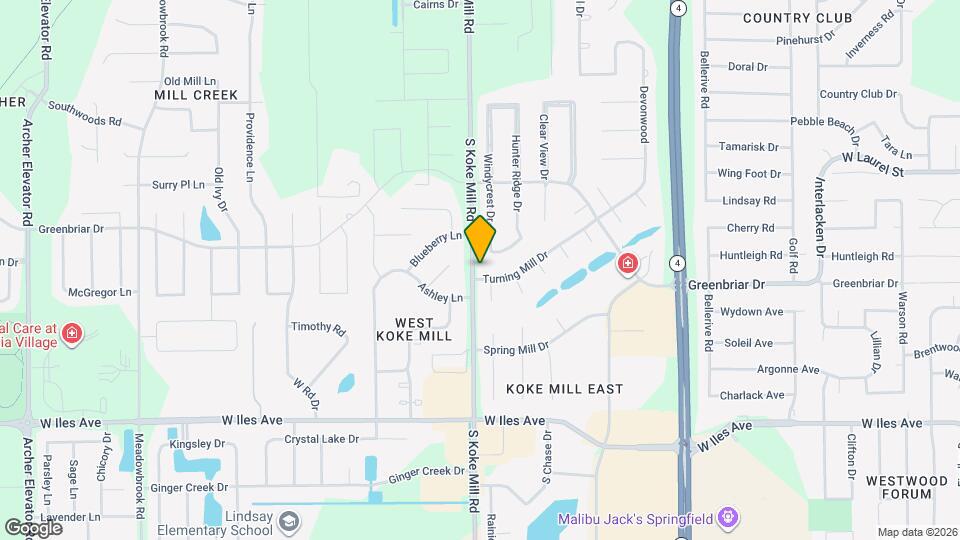 3131 Turning Mill Dr Map and Location Details