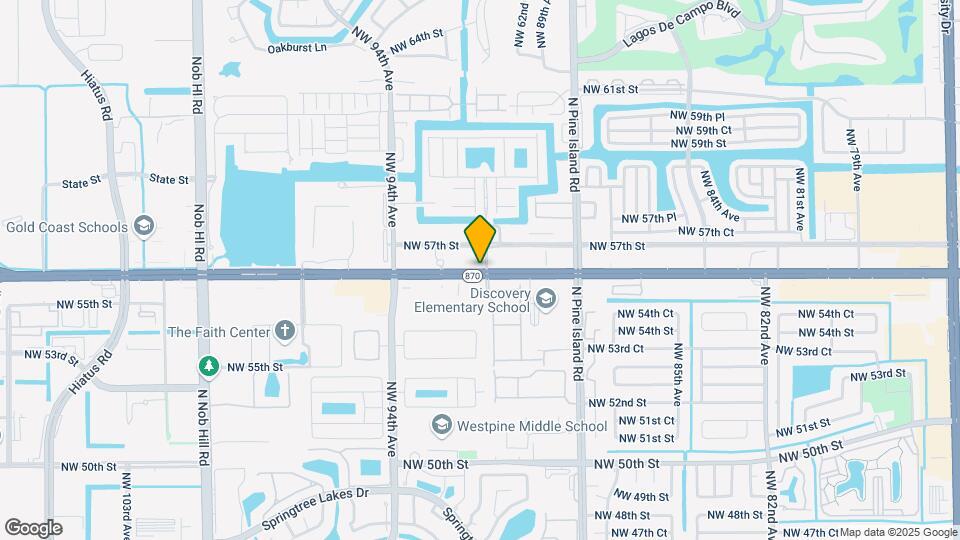 9115 W Commercial Blvd Map and Location Details