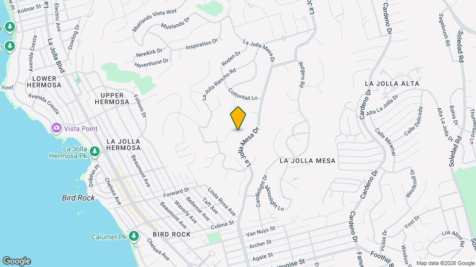 1177 Avenida Amantea Map and Location Details