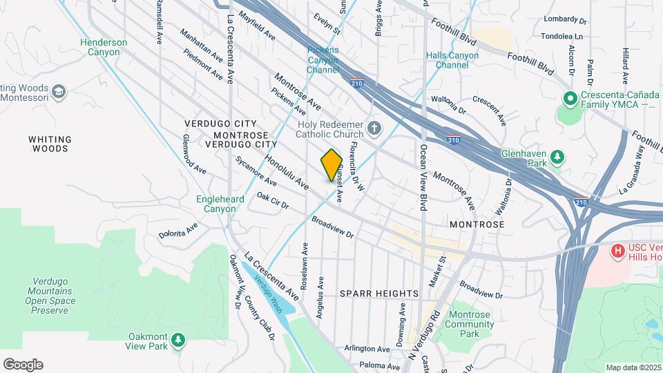 2508 1/2 Hermosa Ave, Unit 2 Map and Location Details