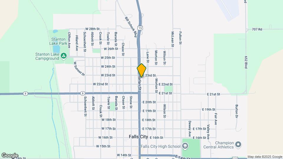 2212 Harlan St Map and Location Details