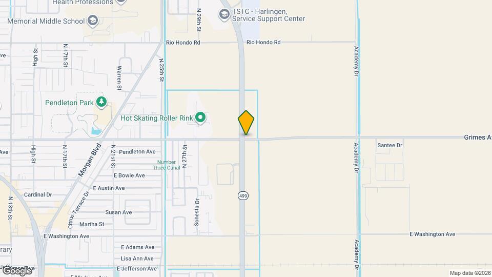 3229 E Grimes St Map and Location Details