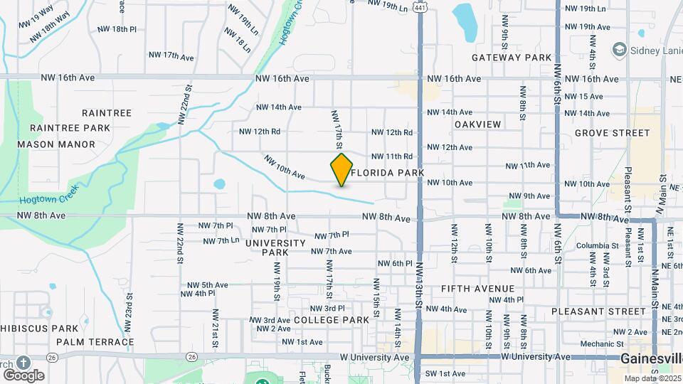 1641 NW 10th Ave Map and Location Details