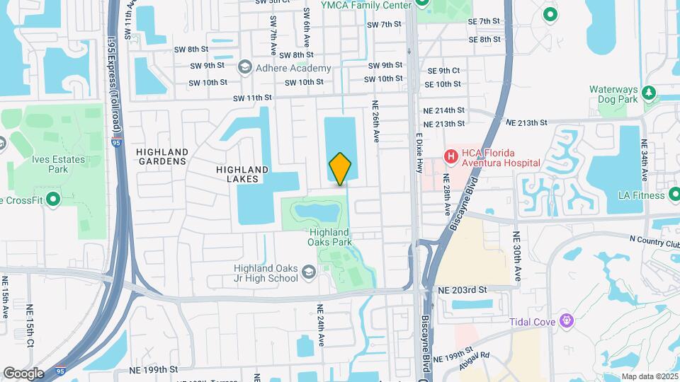 2460 NE 209th Terrace Map and Location Details