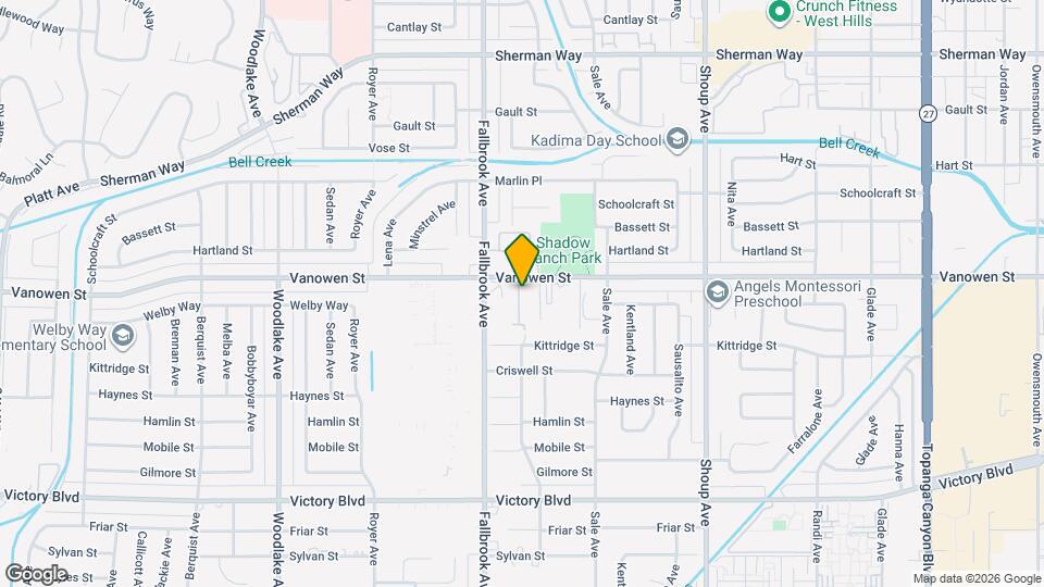 6746 N Glasner Ln Map and Location Details