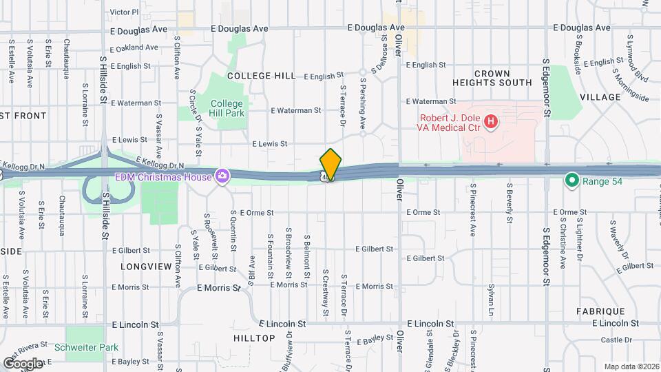 514 S Crestway St Mapa y Detalles de la Ubicación