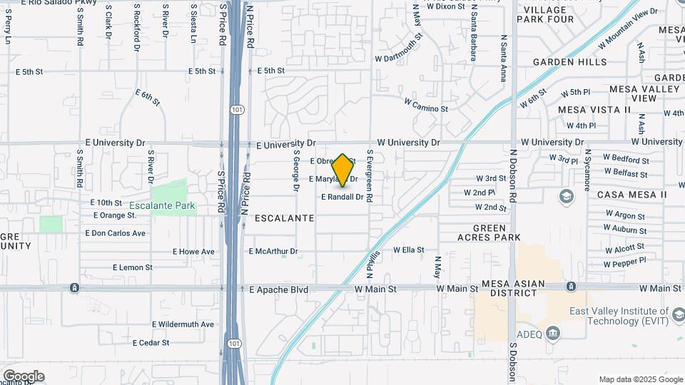 2506 E Randall Dr Map and Location Details
