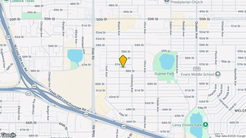 4916 58th St Mapa y Detalles de la Ubicación