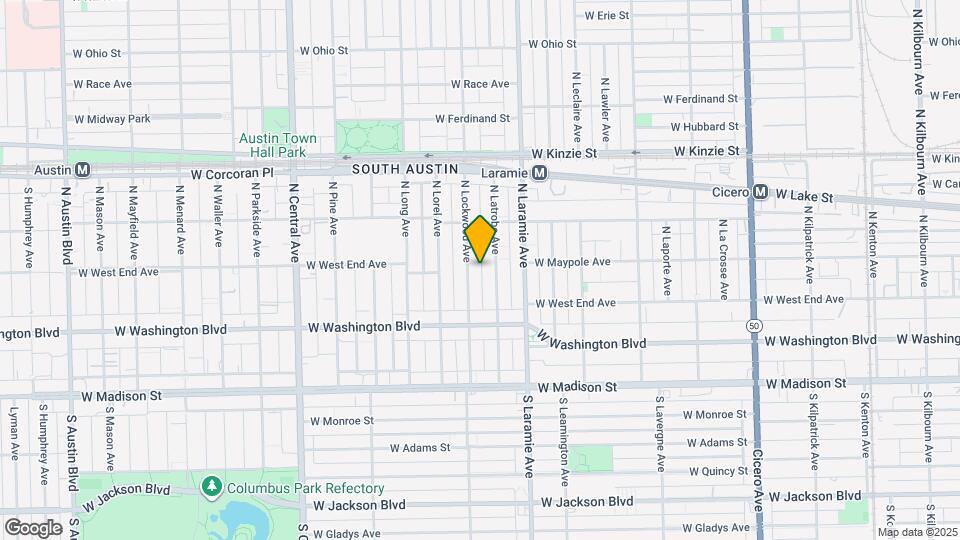 163 N Lockwood Ave Map and Location Details