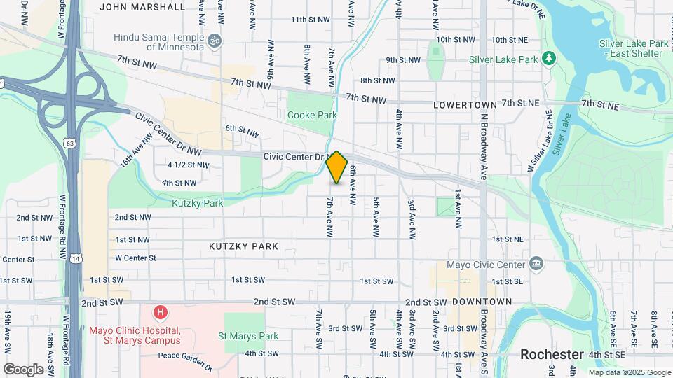 621 3rd St NW Map and Location Details