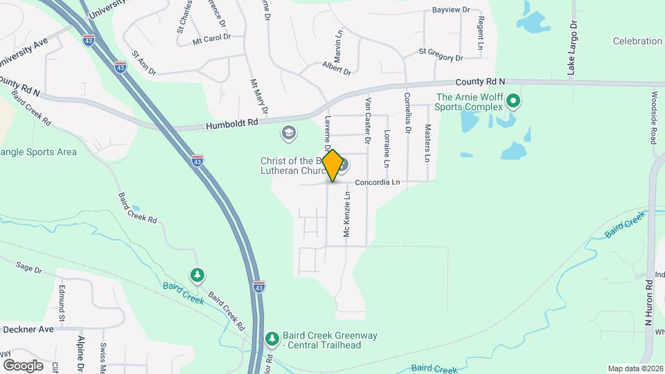 426 Laverne Dr Map and Location Details