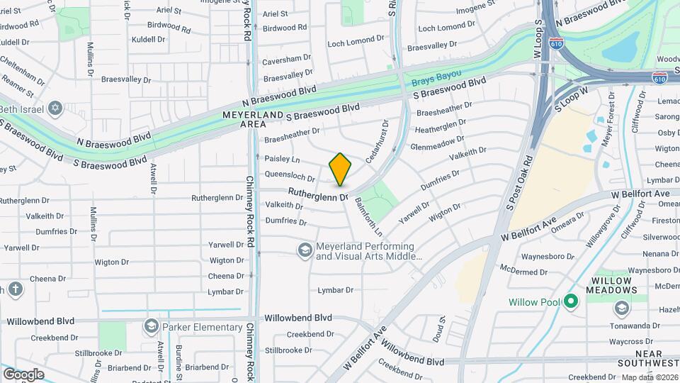 5138 Rutherglenn Dr Map and Location Details
