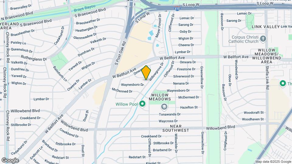 10310 Willowgrove Dr Map and Location Details
