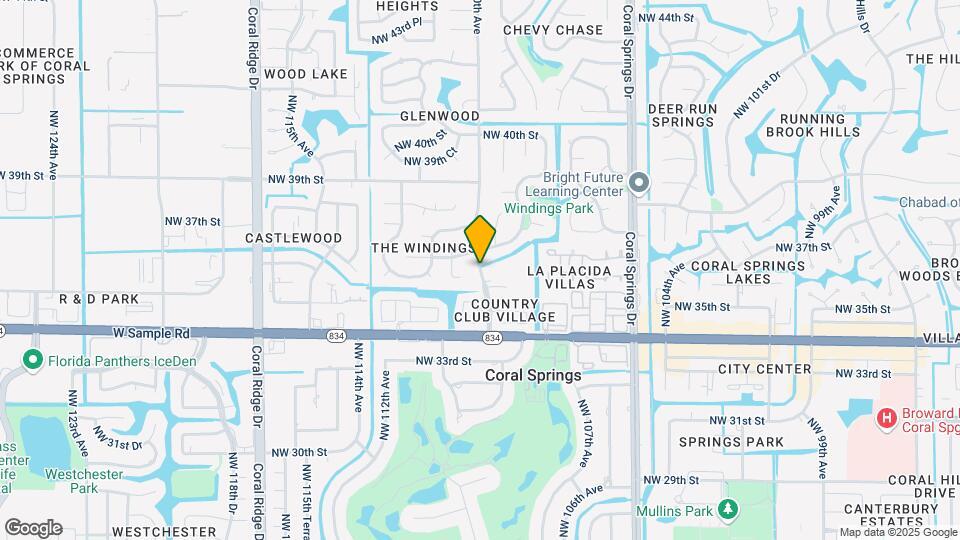 3582 NW 110th ave Map and Location Details