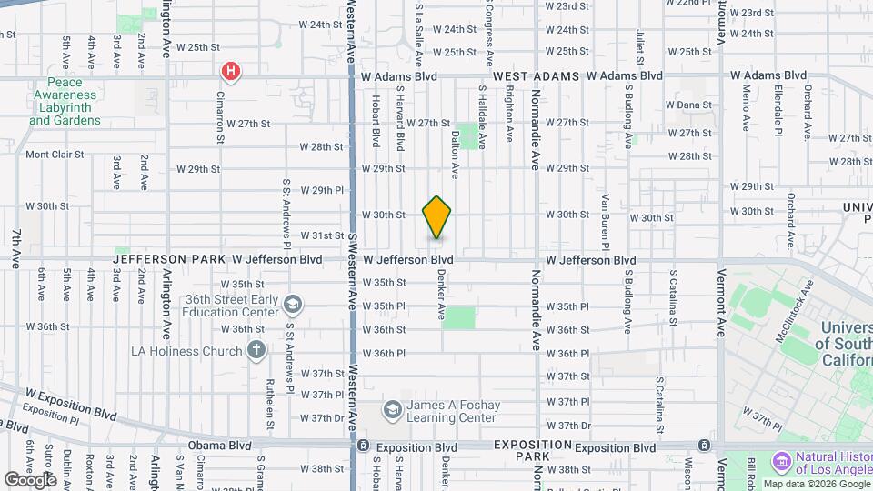 3112 S La Salle Ave Map and Location Details