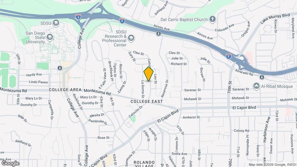 5140 Catoctin Dr Map and Location Details