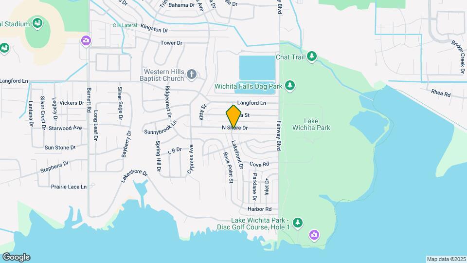 4637 N Shore Dr Map and Location Details