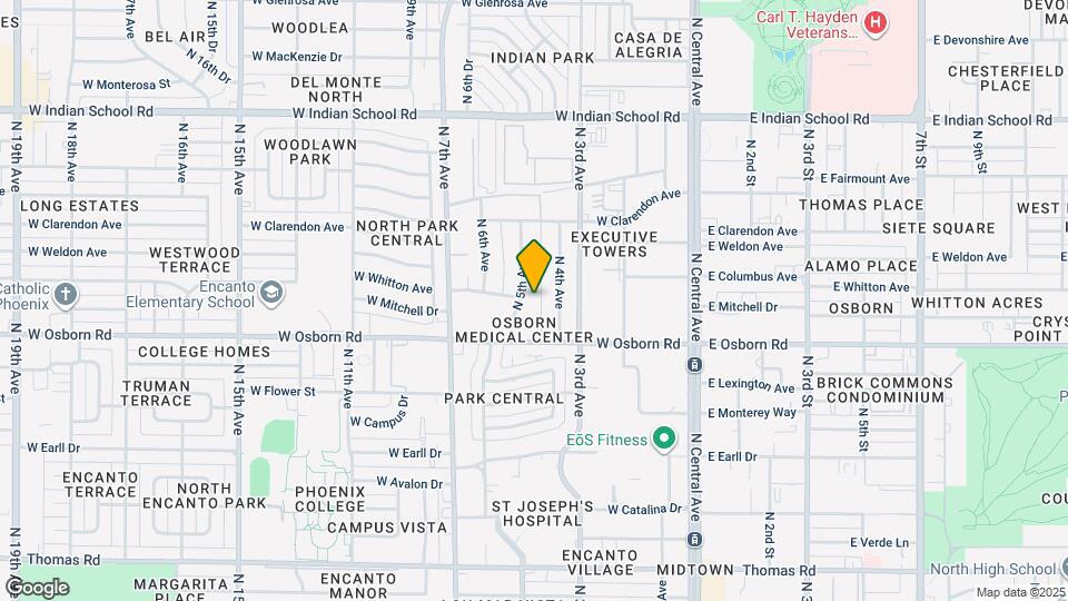 The Shorewood Mapa y Detalles de la Ubicación