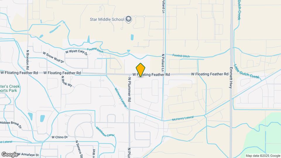 9502 W Bowie Ct Map and Location Details