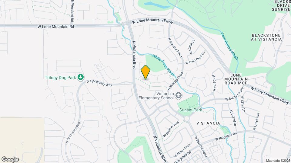 12807 W Desert Mirage Dr Map and Location Details