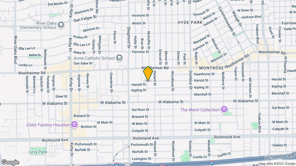 1921 Harold St Map and Location Details