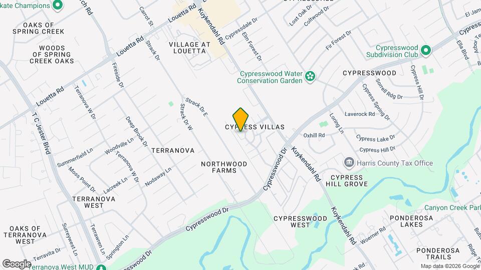 17843 S Cypress Villas Dr Map and Location Details