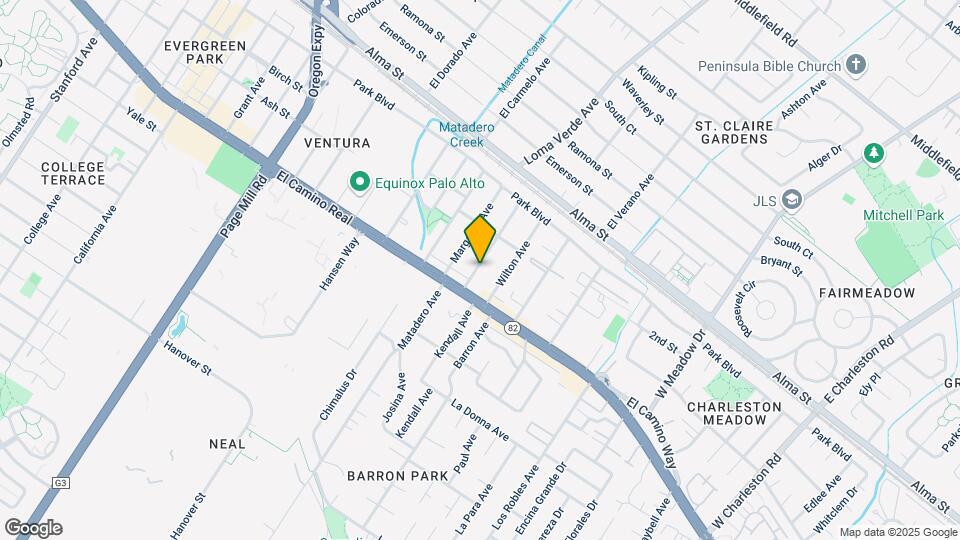 461 Matadero Ave-Unit -461 Matadero Map and Location Details