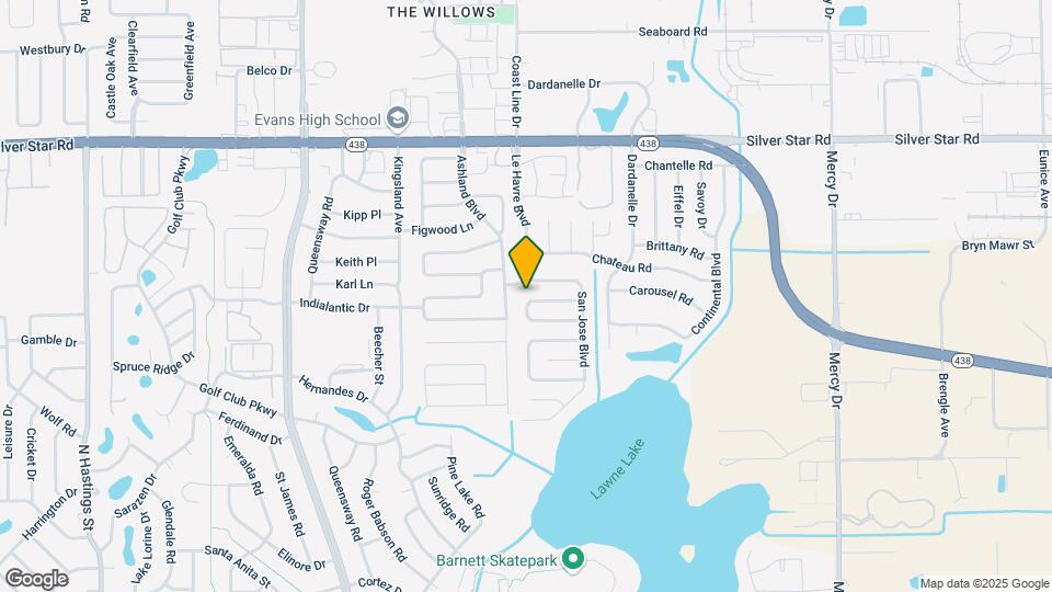 4589 Frisco Cir Map and Location Details