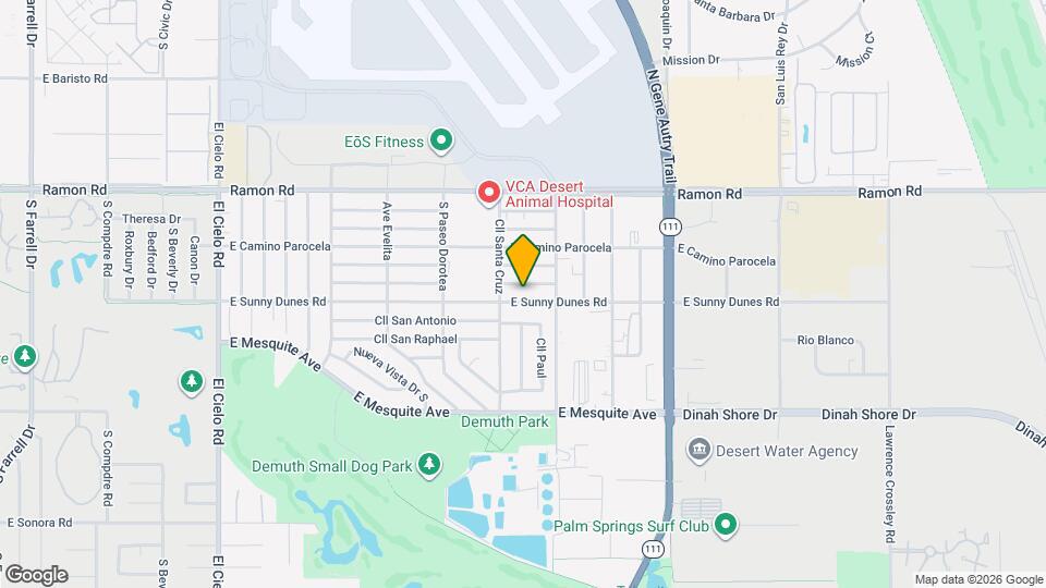 4379 E Camino San Miguel Mapa y Detalles de la Ubicación