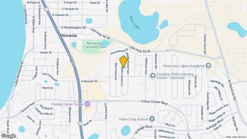 815 Palm Forest Ln Map and Location Details