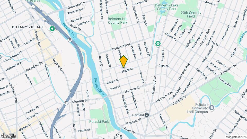 231 Palisade Ave Mapa y Detalles de la Ubicación