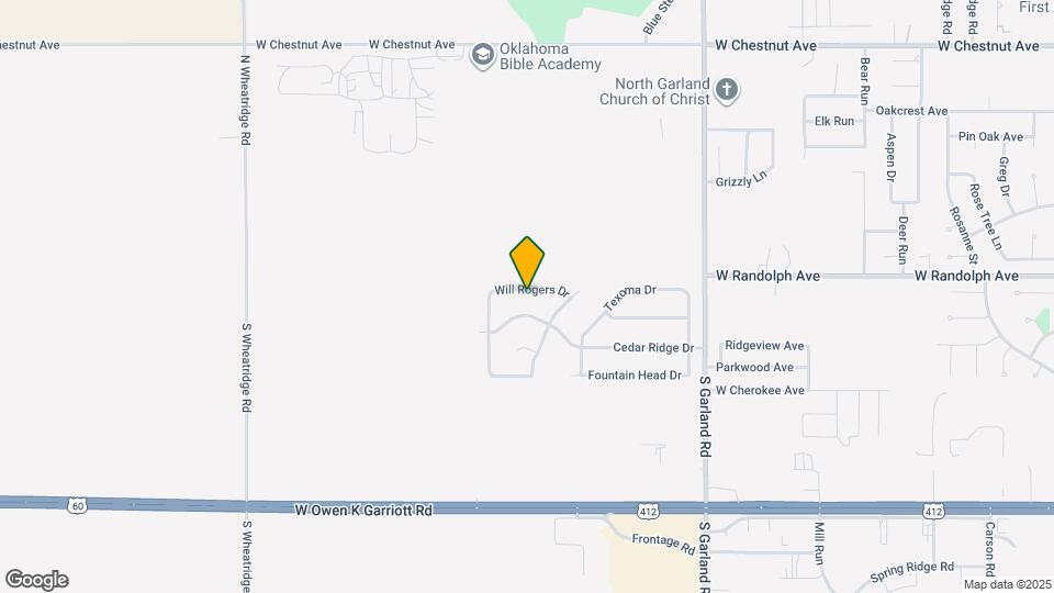 5821 Will Rogers Dr Map and Location Details