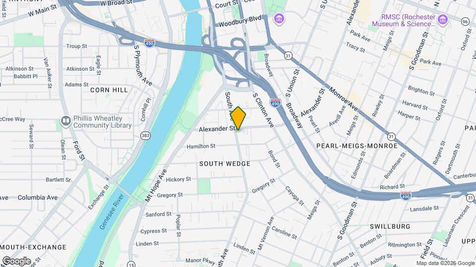 520 South Ave, Unit 2 Mapa y Detalles de la Ubicación