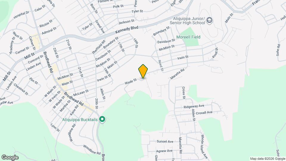 1713 Wade St Ext, Unit garage Map and Location Details