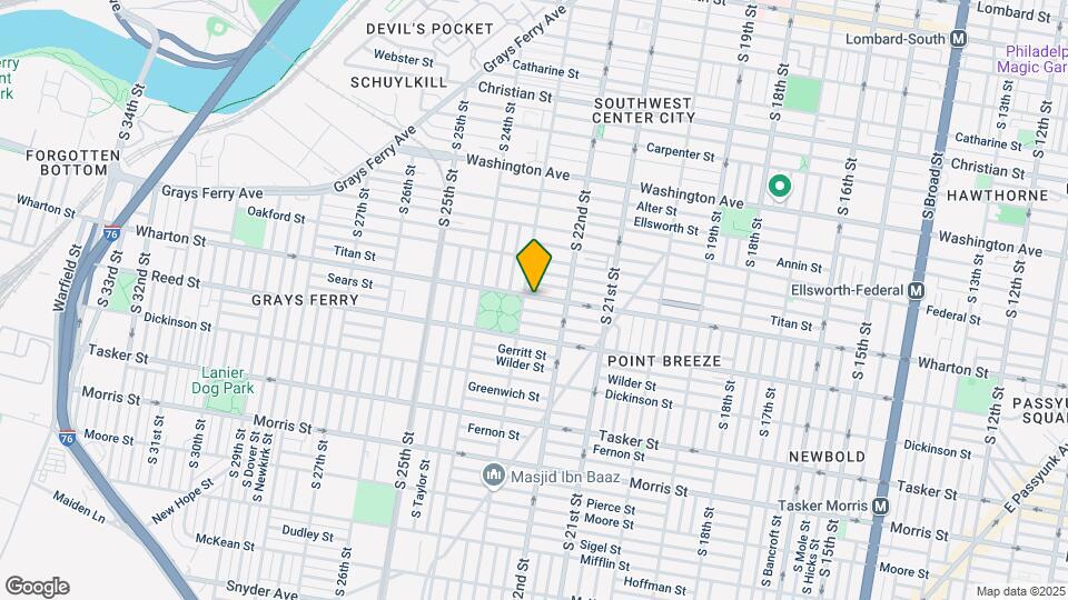 2242 Wharton St-Unit -UNIT 1 - 1ST FLOOR Map and Location Details