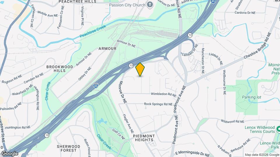 1980 Kilburn Dr NE Map and Location Details